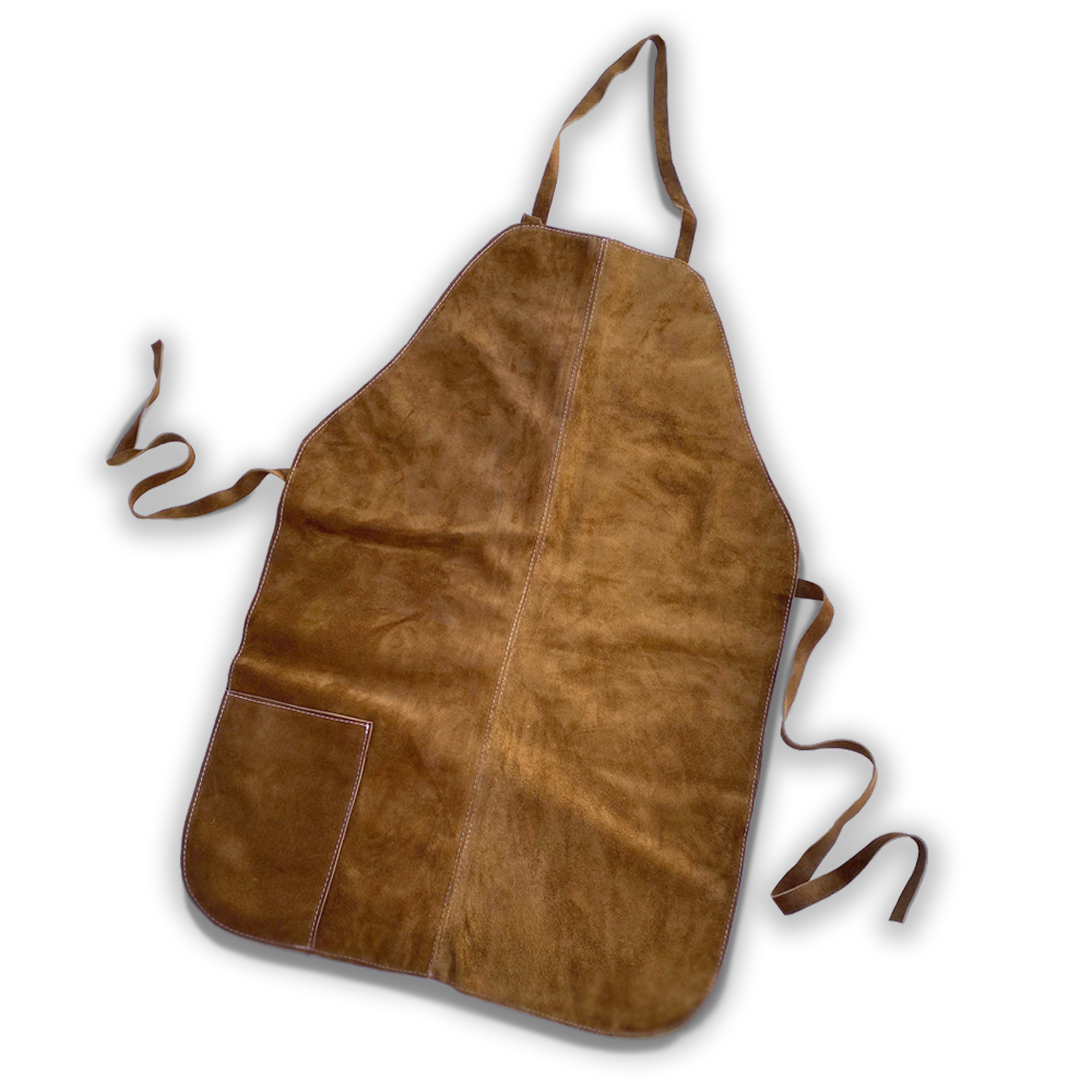 Delantal de cuero