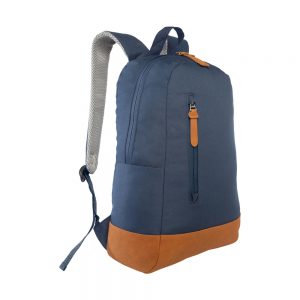 mochila juvenil azul