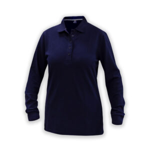 POLERA POLO CONFORT SPANDEX MANGA LARGA MUJER_5