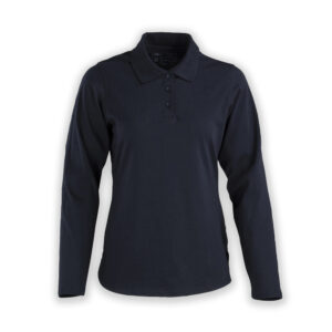 POLERA POLO DRYFRESH SMOOTH 60% ALGODÓN MANGA LARGA MUJER_1
