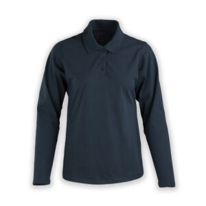 POLERA POLO DRYFRESH SMOOTH 60% ALGODÓN MANGA LARGA MUJER_4
