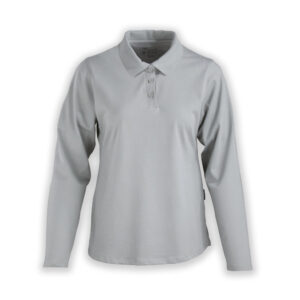 POLERA POLO DRYFRESH SMOOTH 60% ALGODÓN MANGA LARGA MUJER_5
