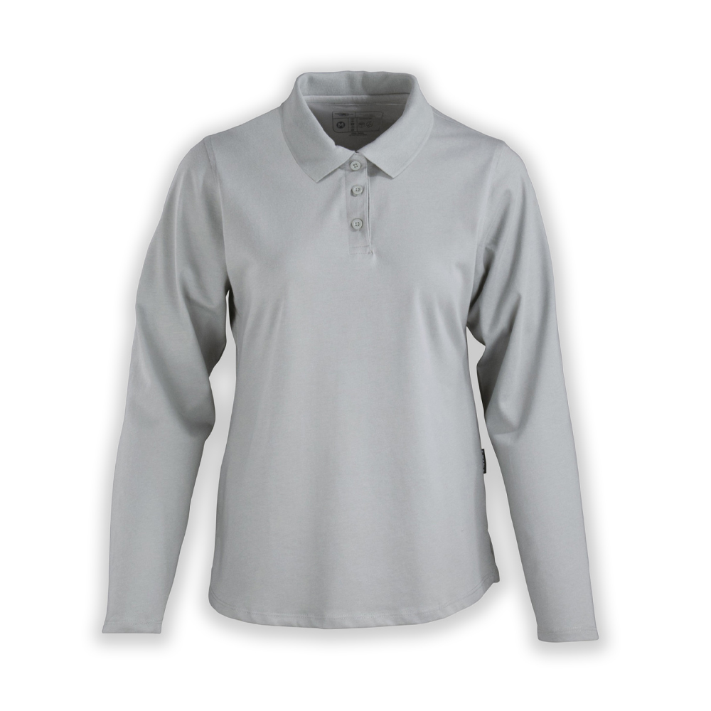 POLERA POLO DRYFRESH SMOOTH 60% ALGODÓN MANGA LARGA MUJER_5